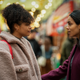 Lydia West and Georgina Campbell in Suspicion